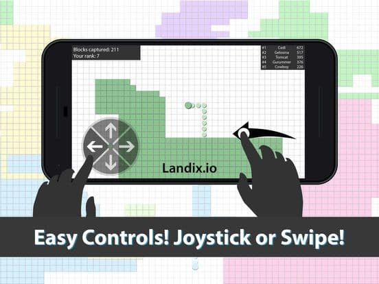 Landix.io Split Snake Cells screenshot 4