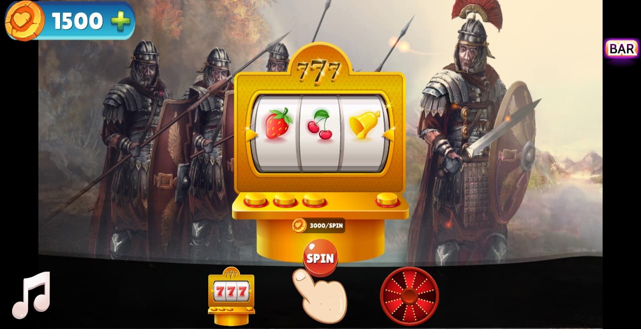Ancient Warriors Casino Jackpot (itch) screenshot 5