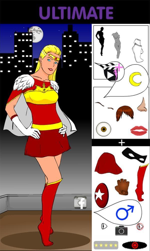 Create A Superhero screenshot 3