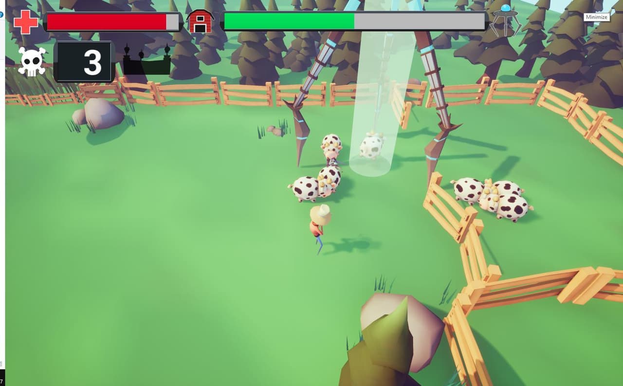 XCOW - Leave The Humans, Take The Cows! screenshot 6