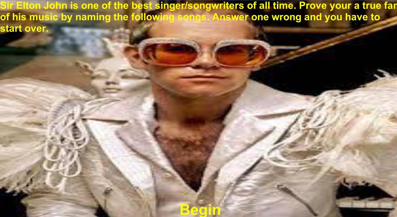 Name the Elton John Song screenshot 2