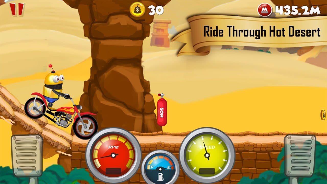 Bike Rush Toto Desert Racer screenshot 5