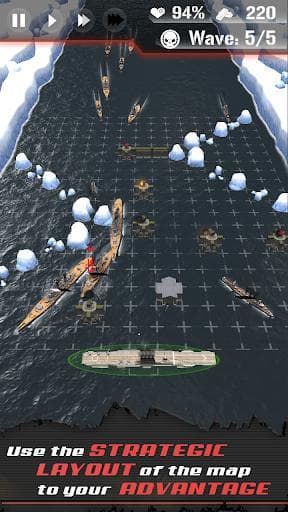 Dawn Uprising: Battle Ship Defense screenshot 2