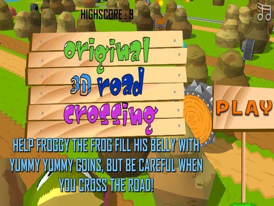 Original 3D Road Crossing screenshot 3