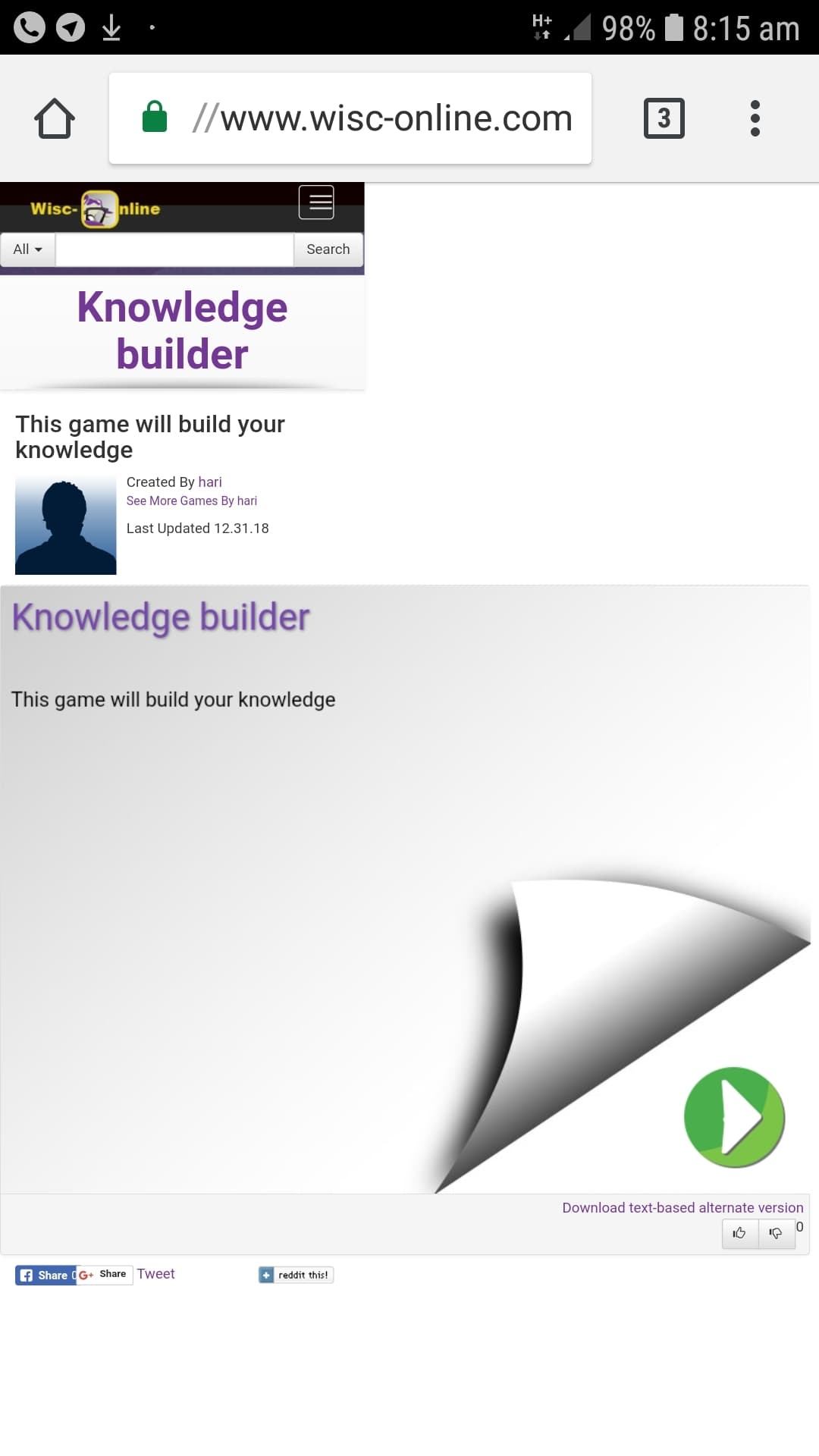 Knowledge builder d