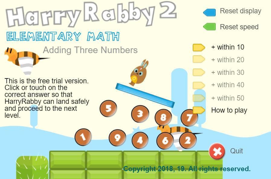 HarryRabby 2 Adding 3 Numbers FULL Version
