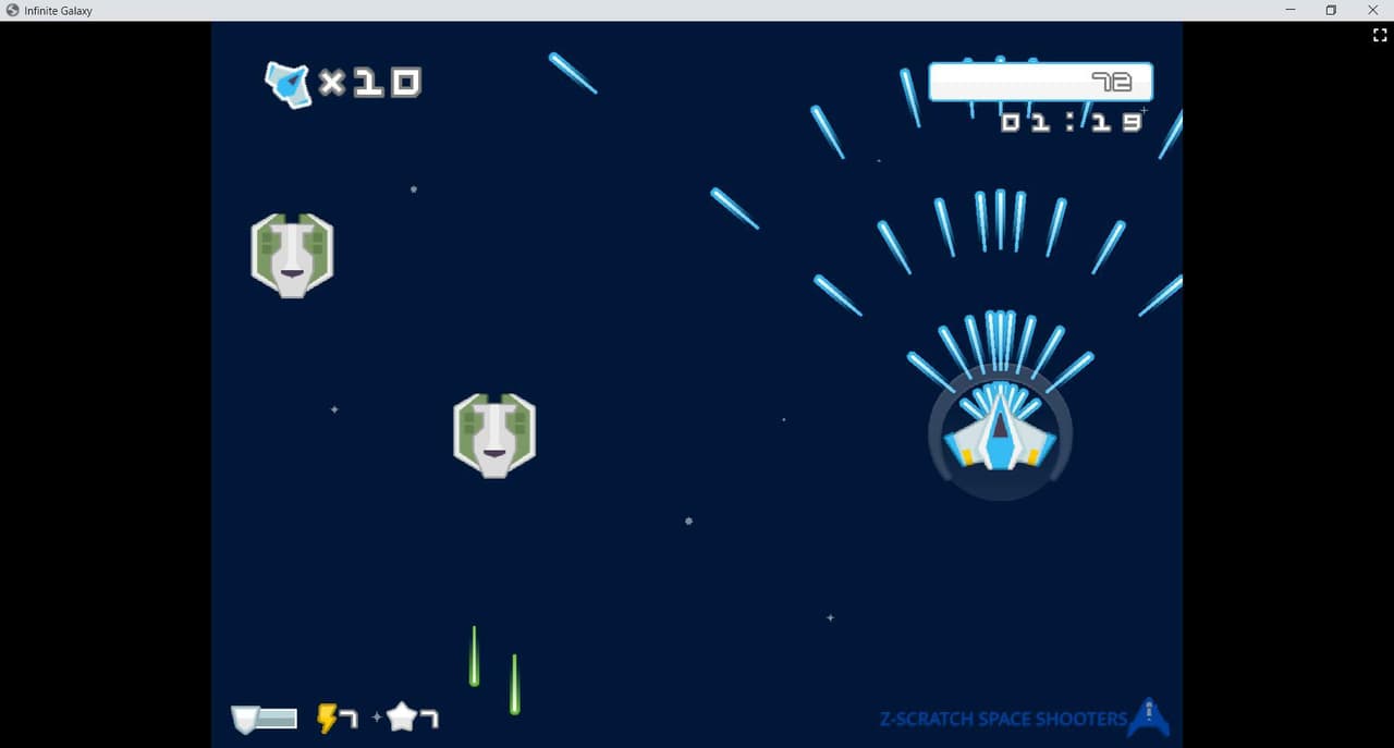 Infinite Galaxy (itch) screenshot 2
