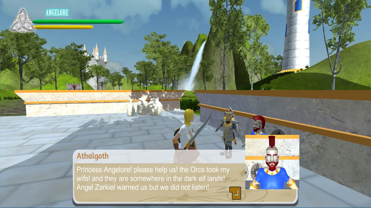 Angel Light The Elven Truce screenshot 5