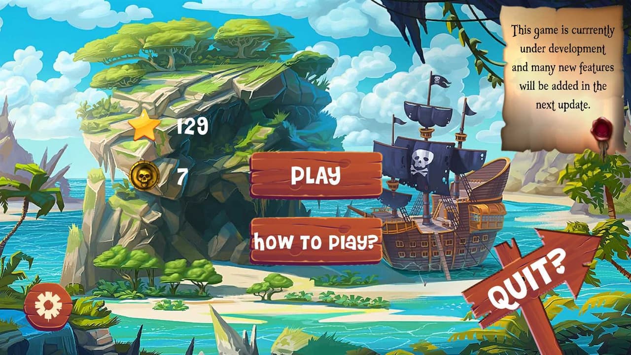 Pirate Run (Joy Boy Studios) screenshot 2