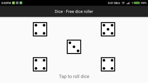 Dice - A free dice roller screenshot 6