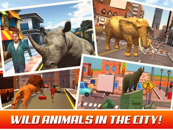 Ultimate Rhino Simulator - Animal Survival games