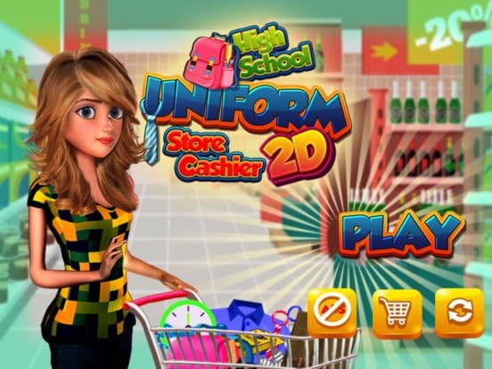 High School Girl Cash Register screenshot 2