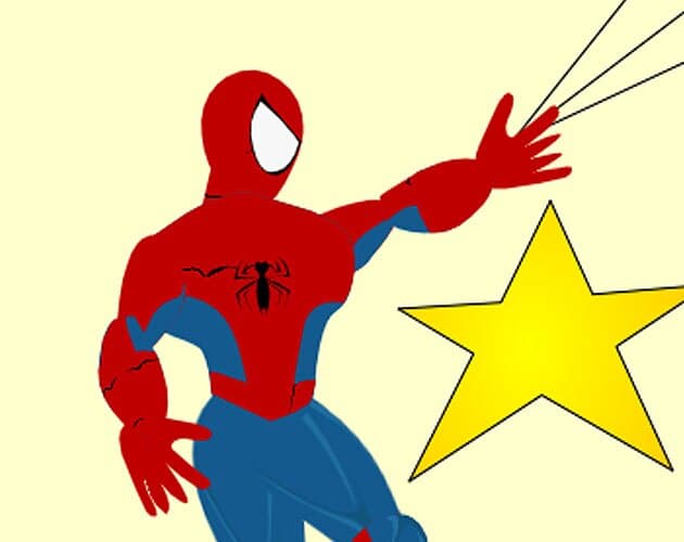 Spider Man Game Rope Throw