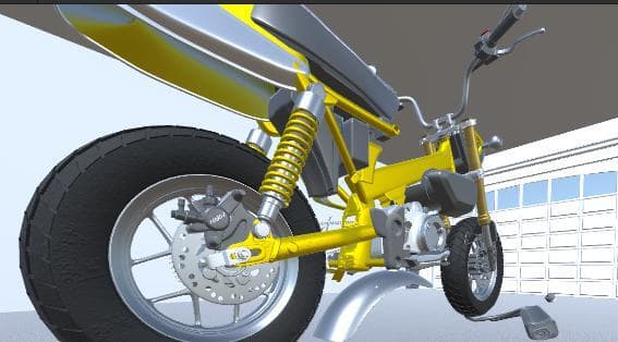 My summer moped