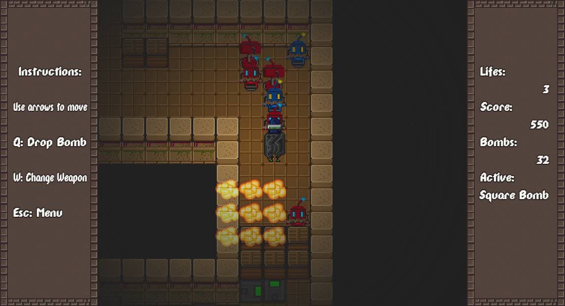 Robo Tomb, Ludum Dare 40 Edition screenshot 4