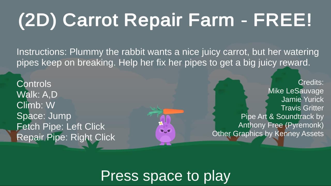 2D Carrot Repair Farm - FREE! screenshot 2