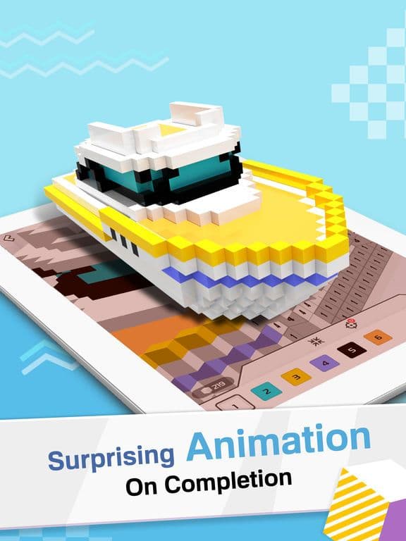 Voxel Doodle - Color By Number screenshot 4