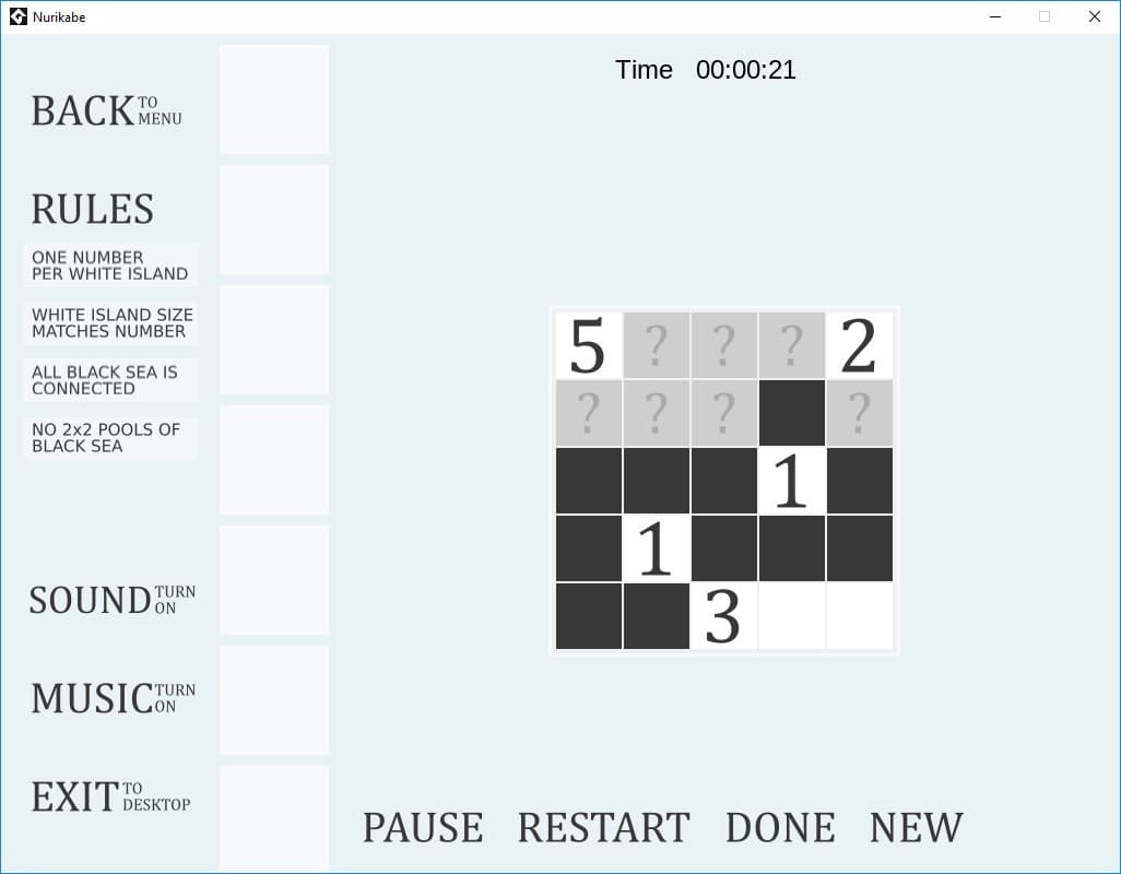 Nurikabe screenshot 5