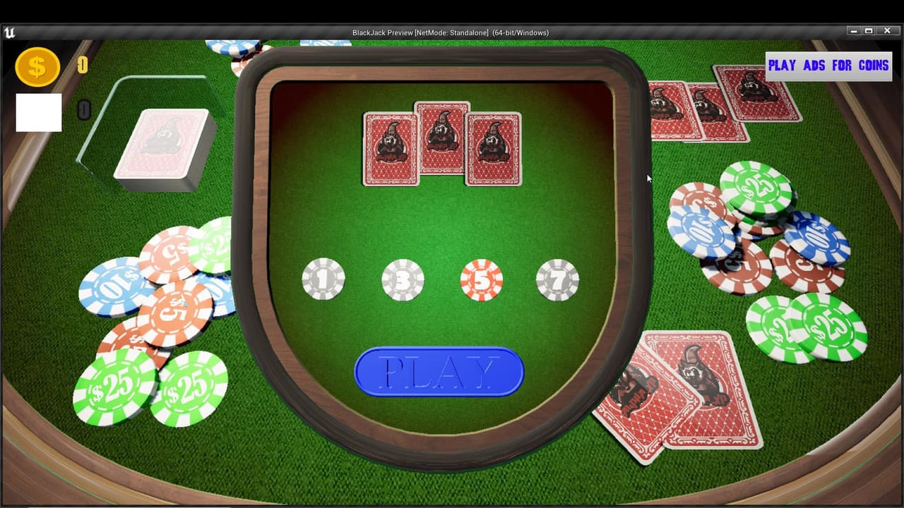 BLACK JACK UE4 screenshot 2