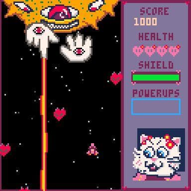 I wanna play a space shooter!! screenshot 2
