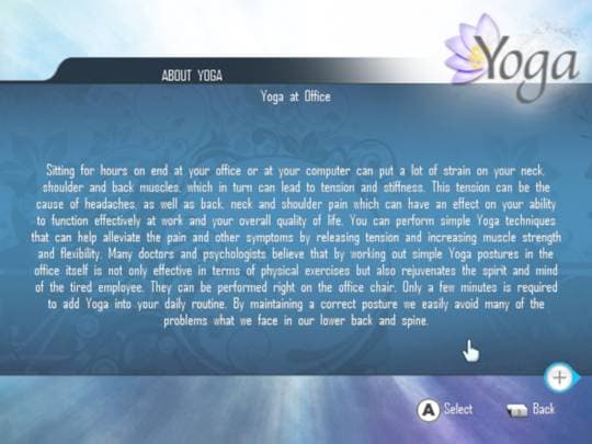 Yoga Wii