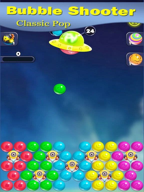 Bubble Shoot: New Planet Explo screenshot 2