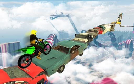 Bike Impossible Tracks Race: 3D Motorcycle Stunts screenshot 6