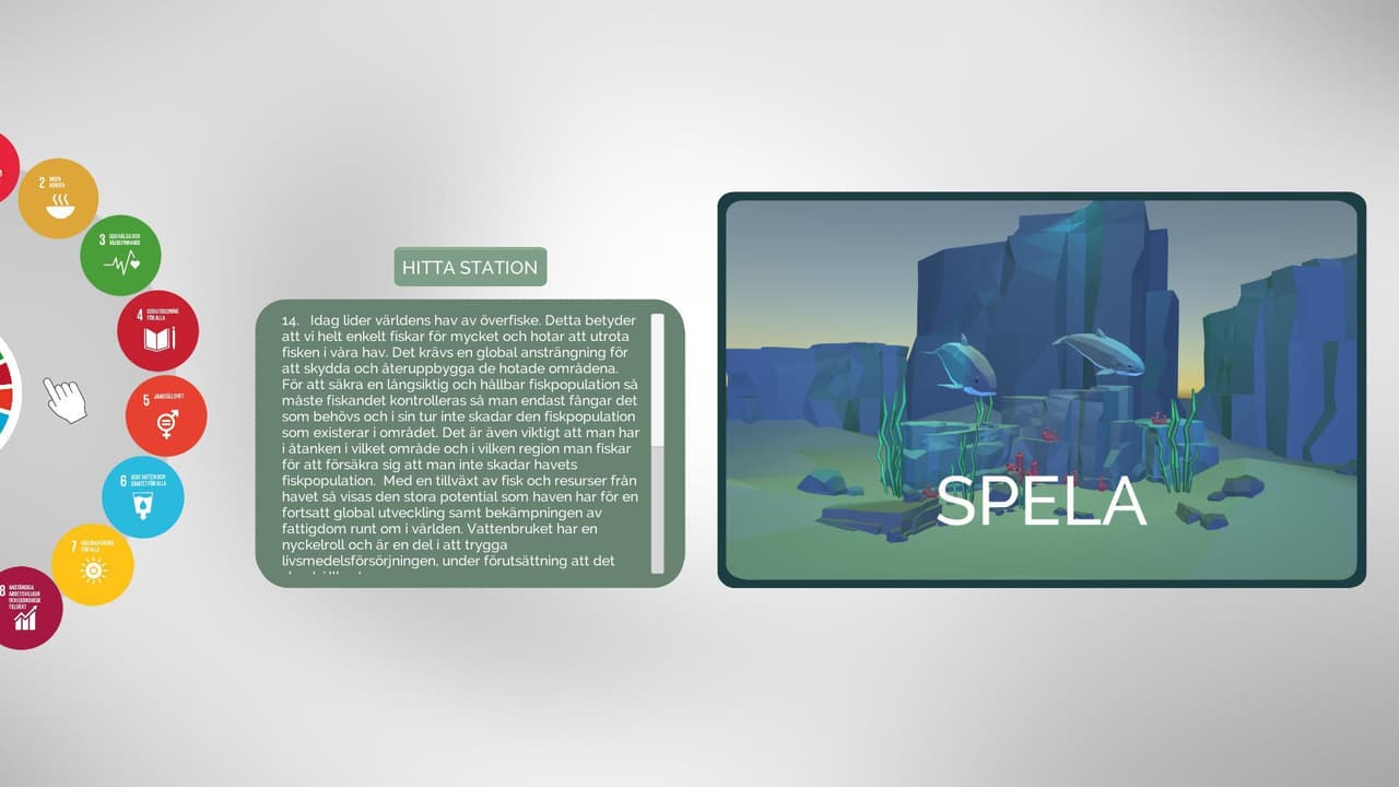 Prototype: Touch based info app