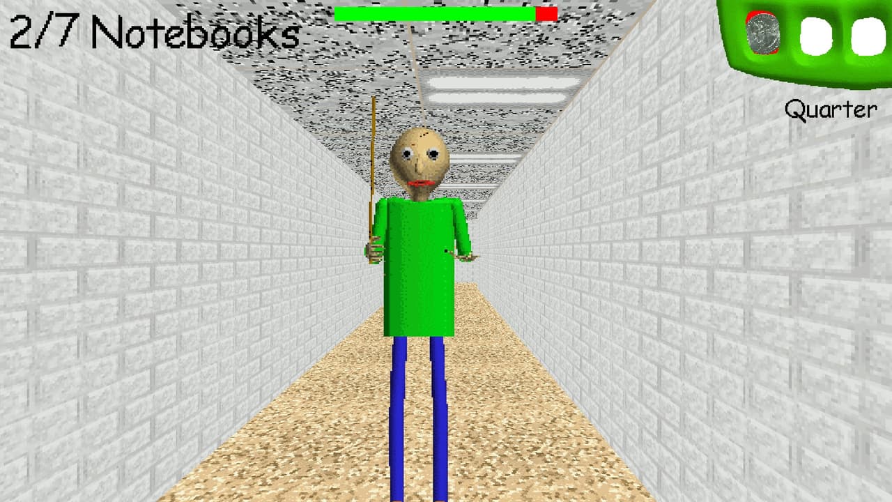 Baldis Basics But You Cant Die.
