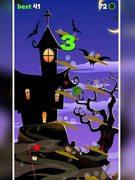 Zombie Fall Monster Drop (an emoji gravity game) screenshot 3