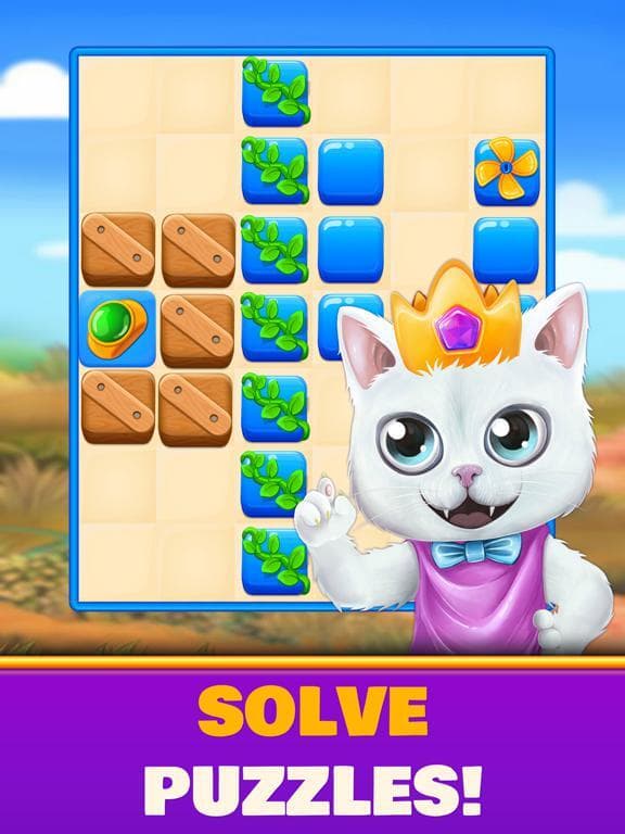 Royal Cat Puzzle screenshot 3