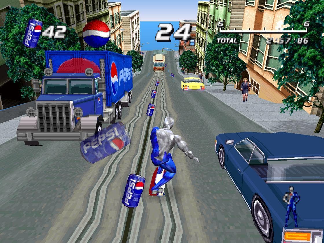 Pepsiman screenshot 2