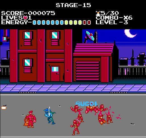Guy Slashing Stuff In the Future screenshot 3