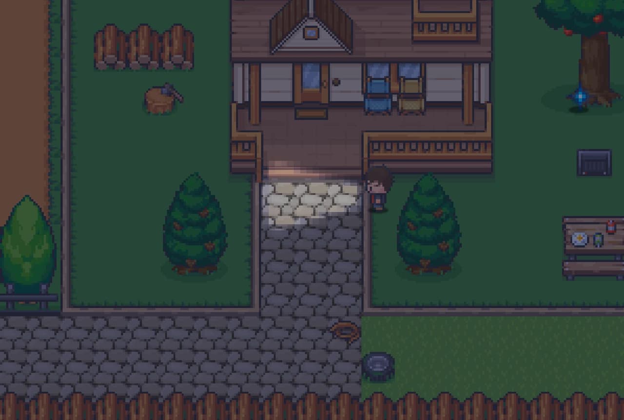 Our house in the woods
