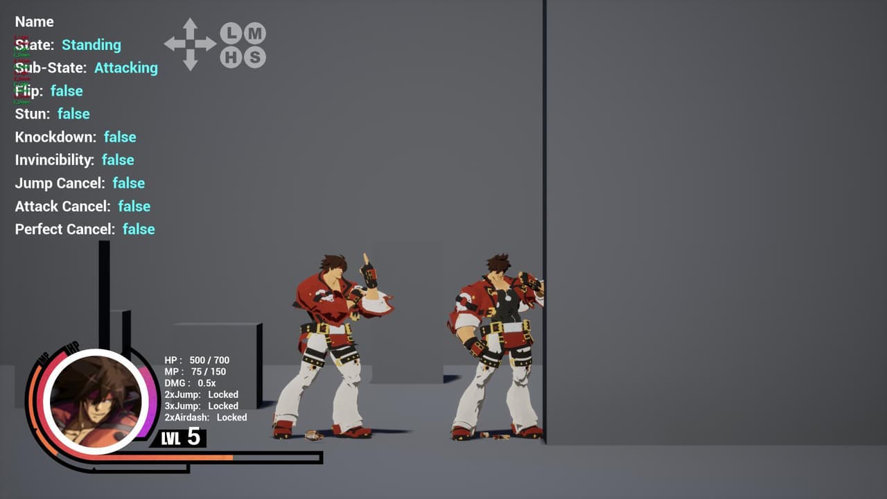 Guilty Gear Fangame Prototype screenshot 3