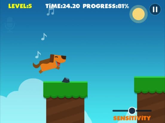 Jump Dog - Best Audio Control Game screenshot 5