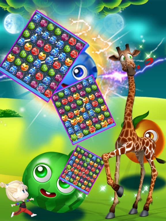 Fruit Link Blast Bubble Pop! screenshot 2