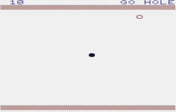 GO HOLE ASCII (Vic20) screenshot 2