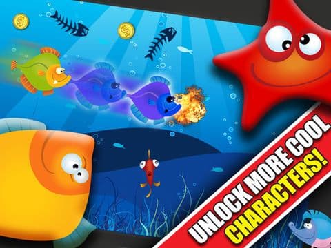 Shark Attacks! FREE: Hungry Fish Revenge Laser Shooting Racing Game - By Dead Cool Apps screenshot 4