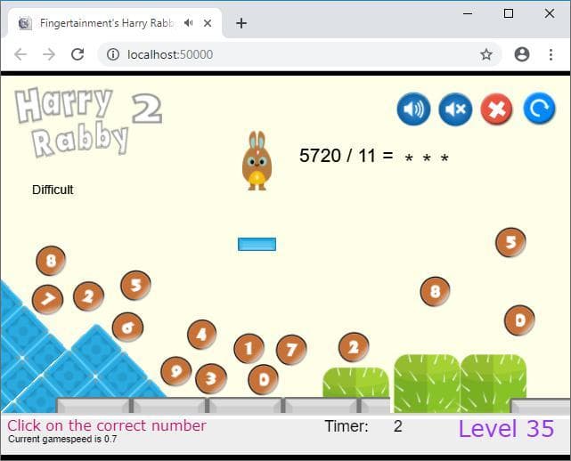 HarryRabby2 Large Numbers divide by odd numbers FREE screenshot 5