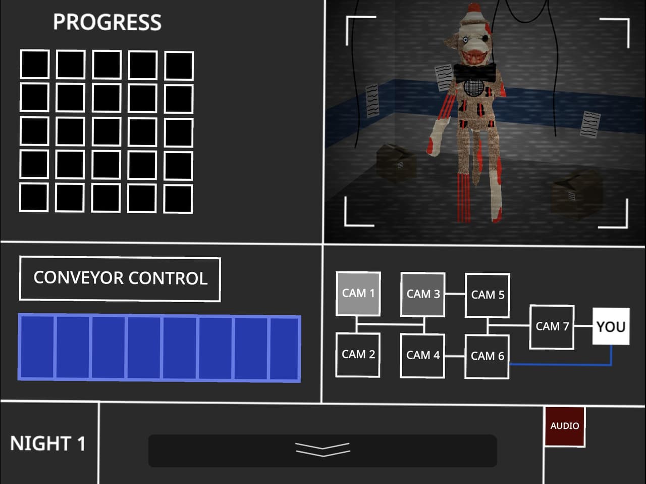 Five Nights at Sock Monkey Museum 7 Nightmare Before Monkey REMASTERED screenshot 5