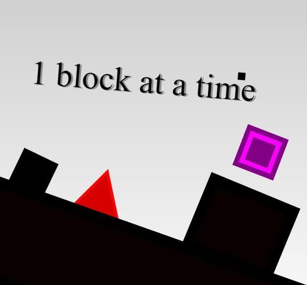 1 block at a time
