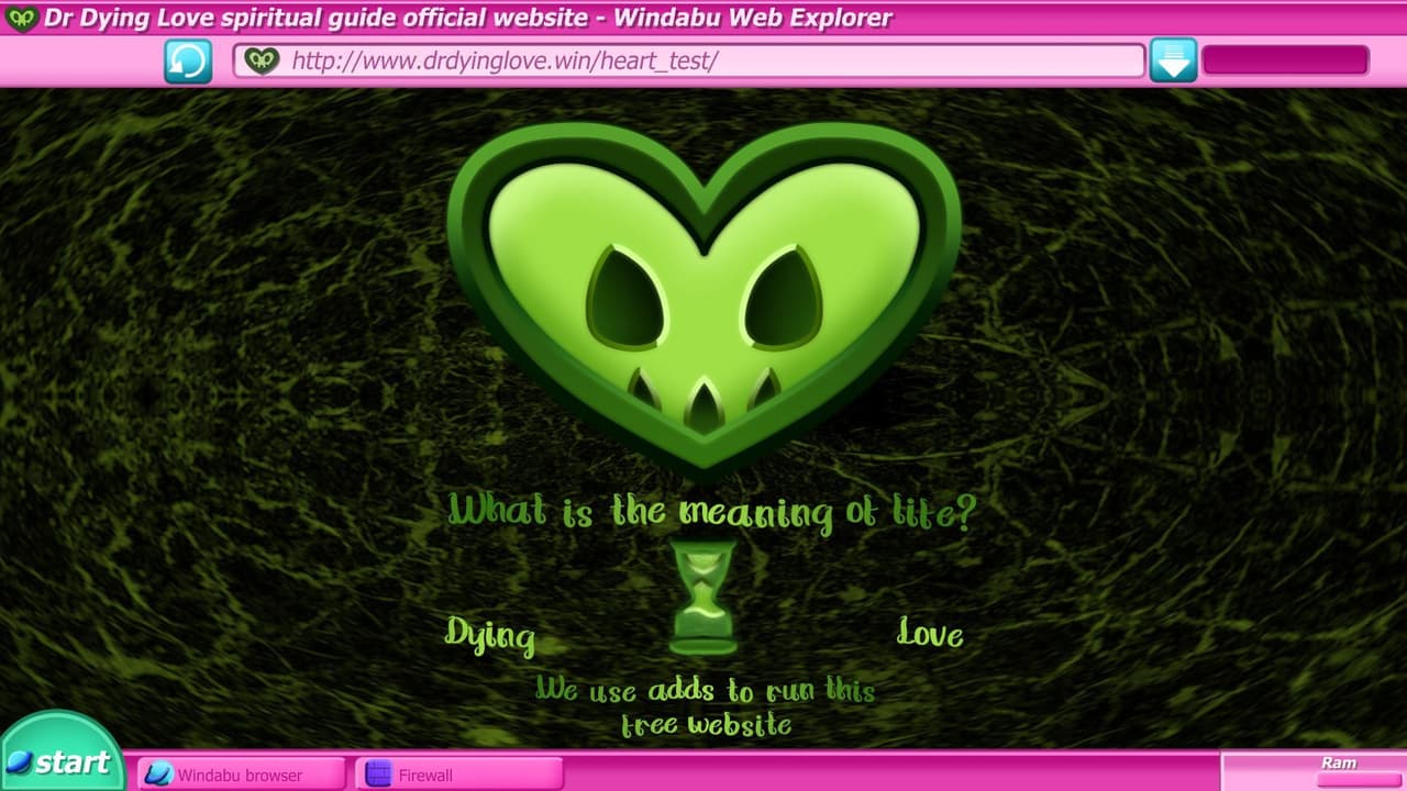 Doctor Dying Love Website screenshot 2