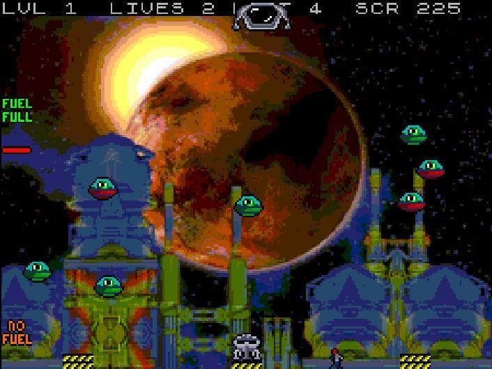 Rescue on Theflion (ZX Spectrum Next) screenshot 4