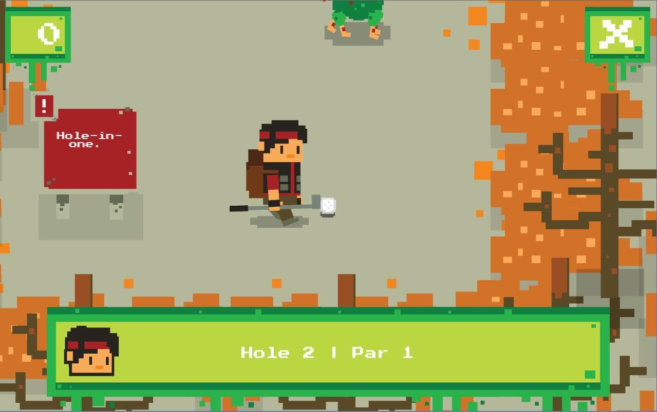 Wasteland Golf screenshot 2