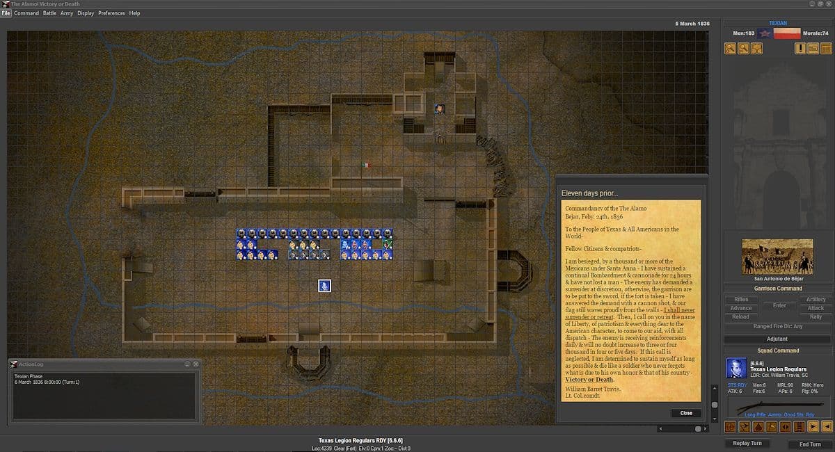 The Alamo! screenshot 2