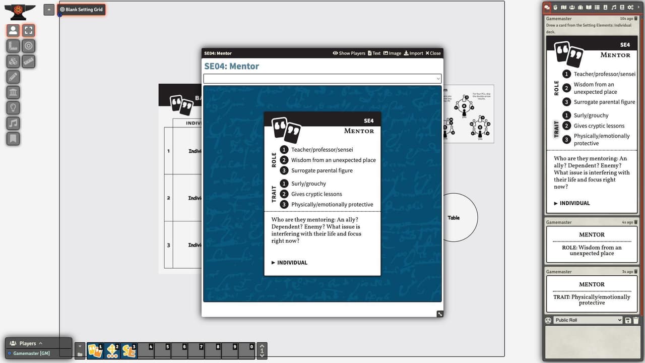 Backstory Cards: Expansion Pack #3 for Foundry VTT screenshot 4