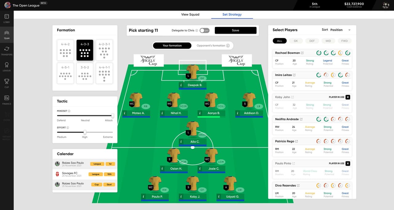 The Open League screenshot 3