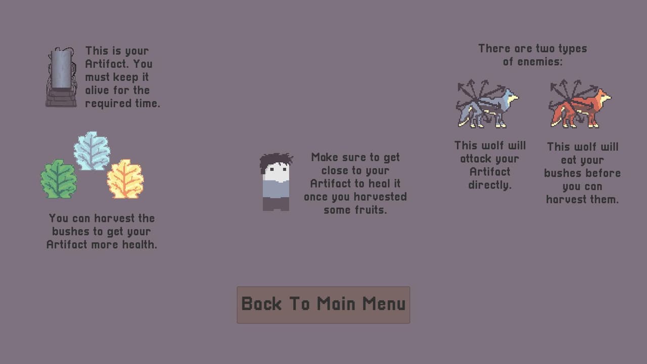 Artifact (itch) (Santino Baldan) screenshot 2