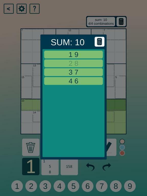 Killer Sudoku CTC screenshot 3